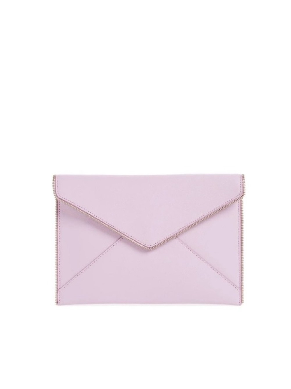 Rebecca Minkoff Leo Clutch in Lilac NWT